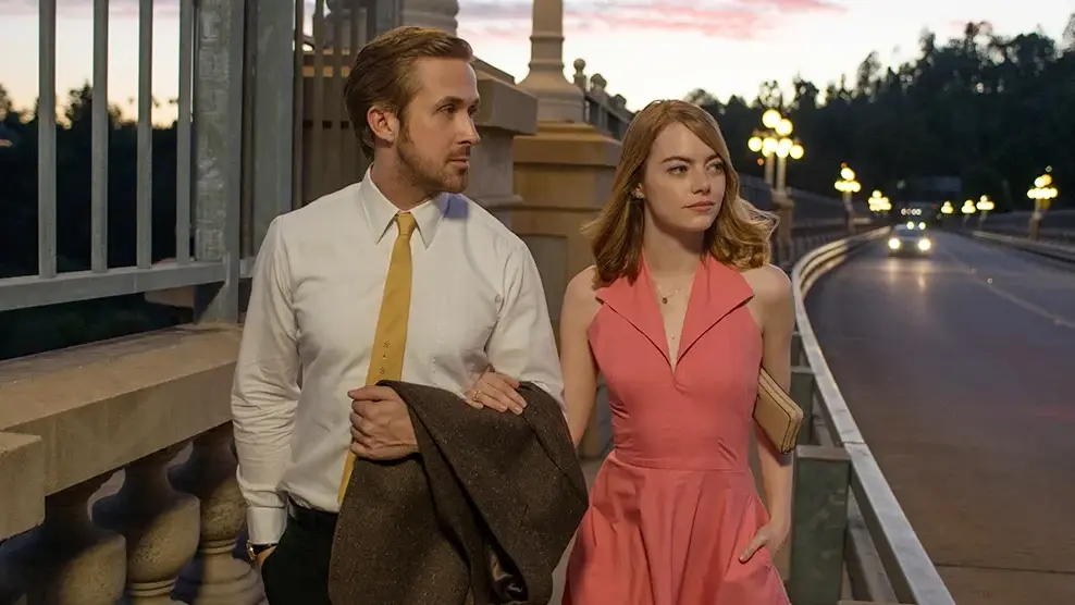 Emma Stone and Ryan Gosling La La Land cropped processed by imagy
