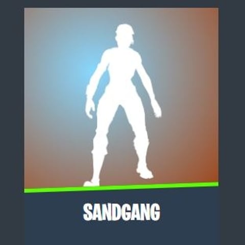 Emote Sandgang