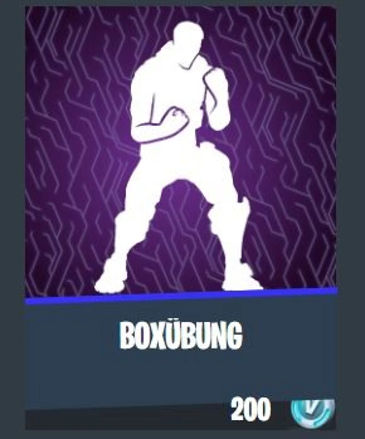 Boxübung Emote