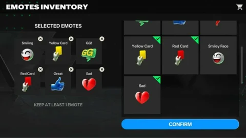 Emote Customization EA Sports FC Mobile
