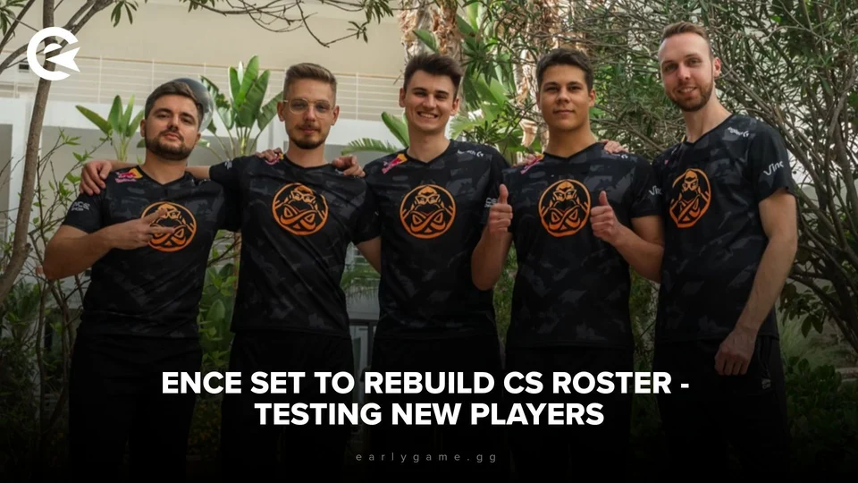 ENCE set to rebuild Counter-Strike roster, already… | EarlyGame