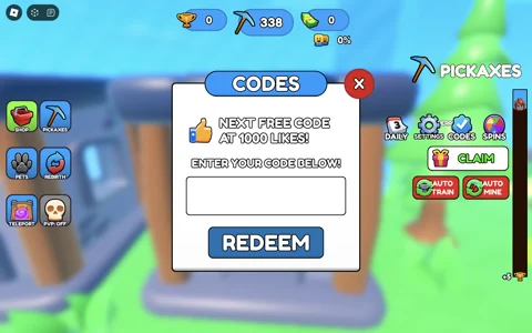 Epic Mining Simulator redeem codes