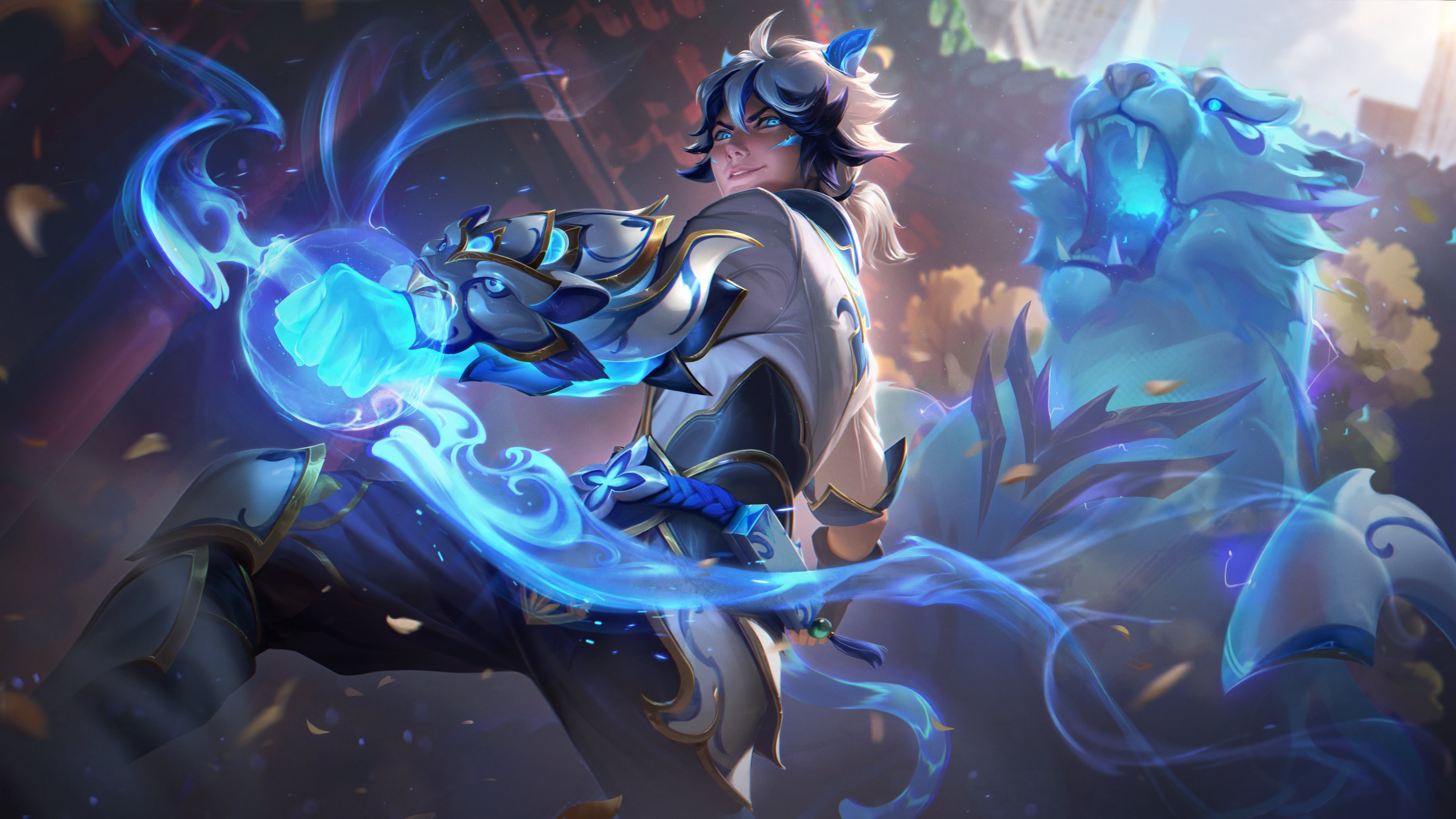 Blue Hair Skins for League of Legends Champions - wide 6
