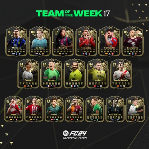 FC 24 TOTW 17