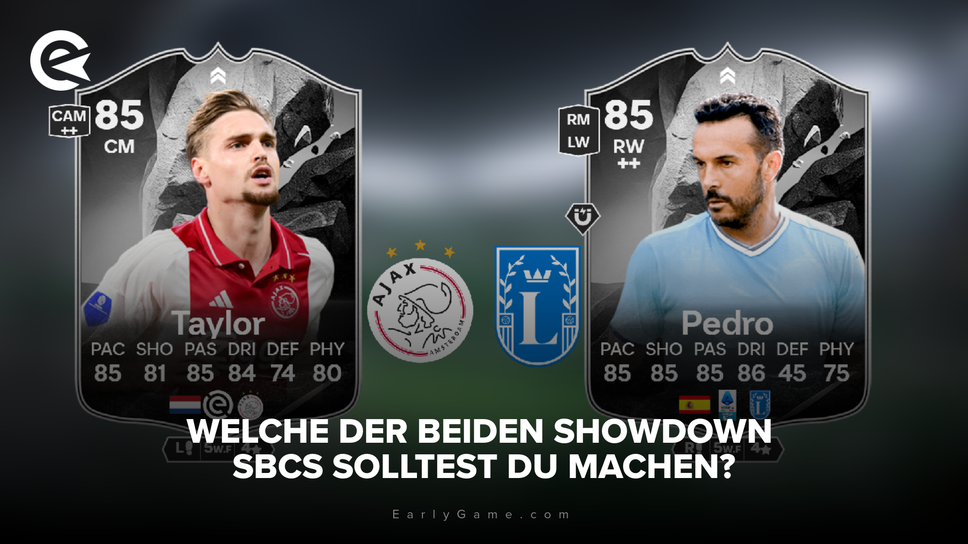 FC 25 Ajax Lazio Showdown Cover