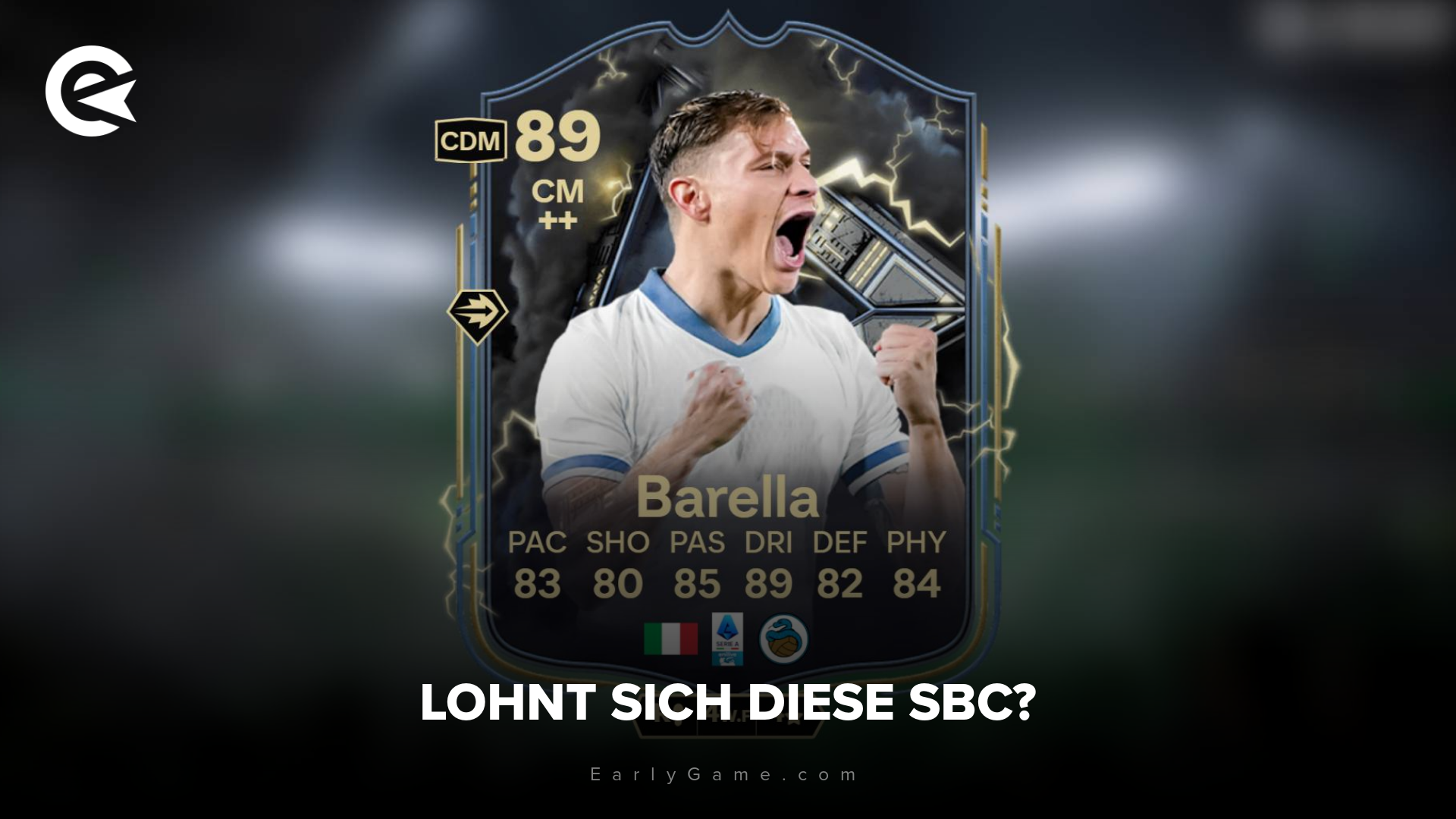 FC 25 Barella SBC Cover