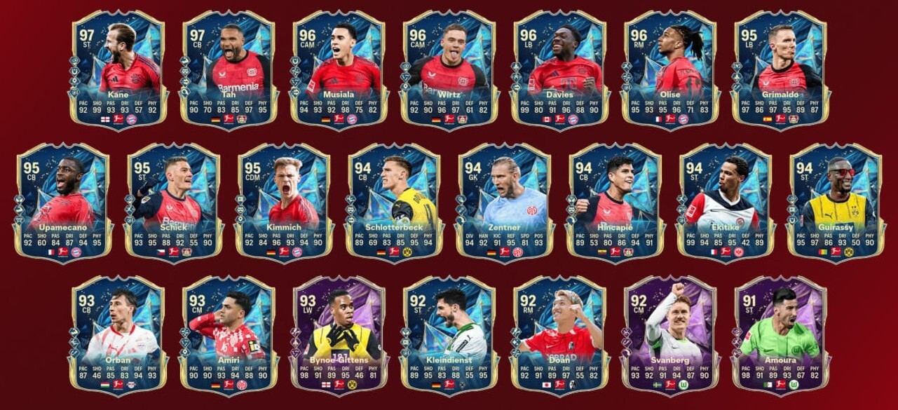 FC 25 Bundesliga TOTS
