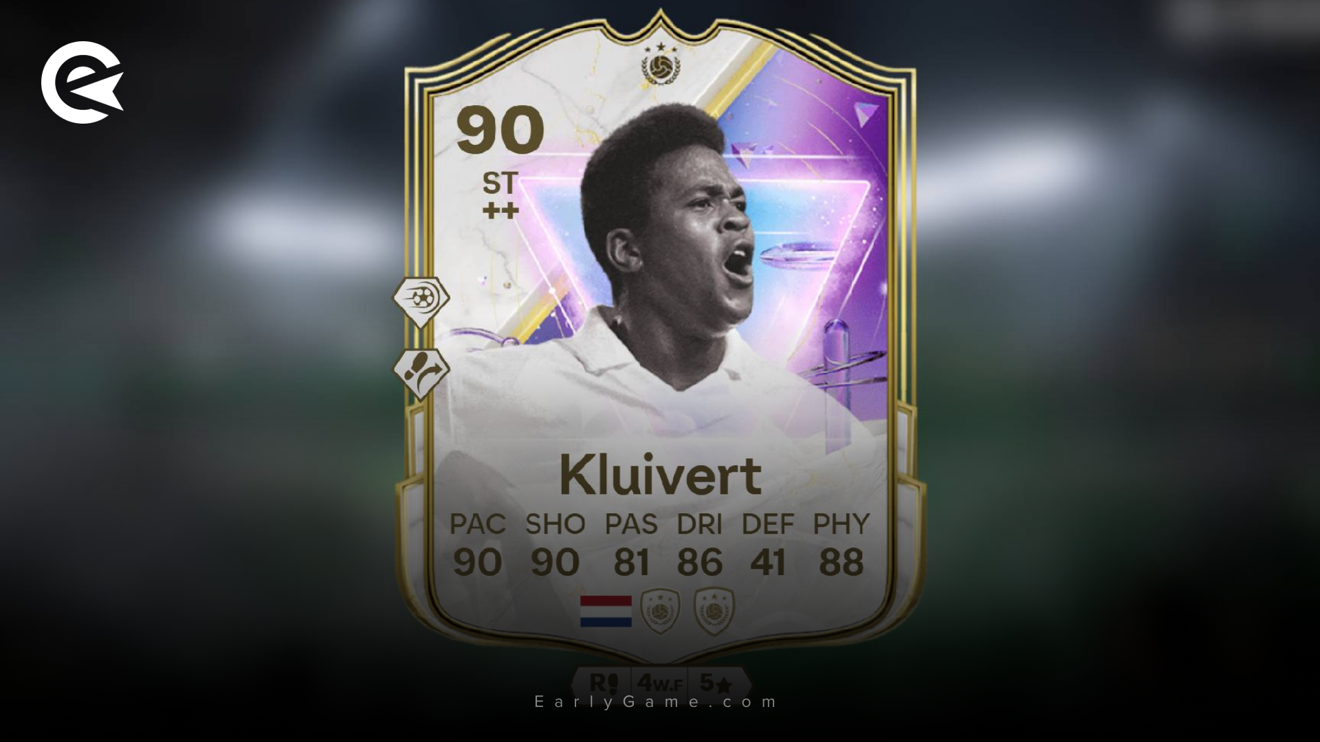 FC 25 FS Icon SBC Kluivert Header