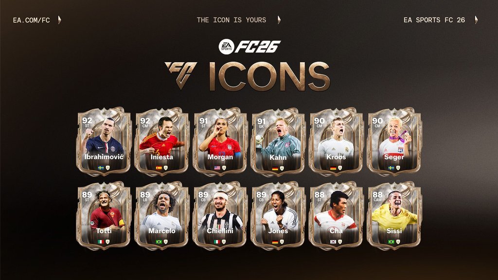 FC 26 Icons