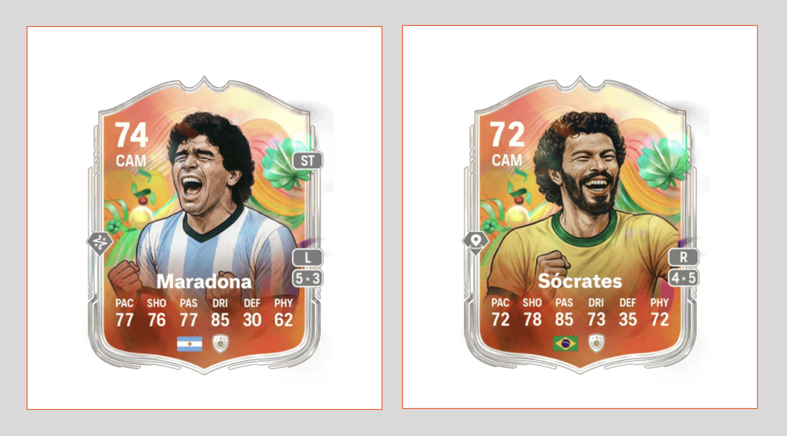 FC 26 Maradona Socrates Silber Icon