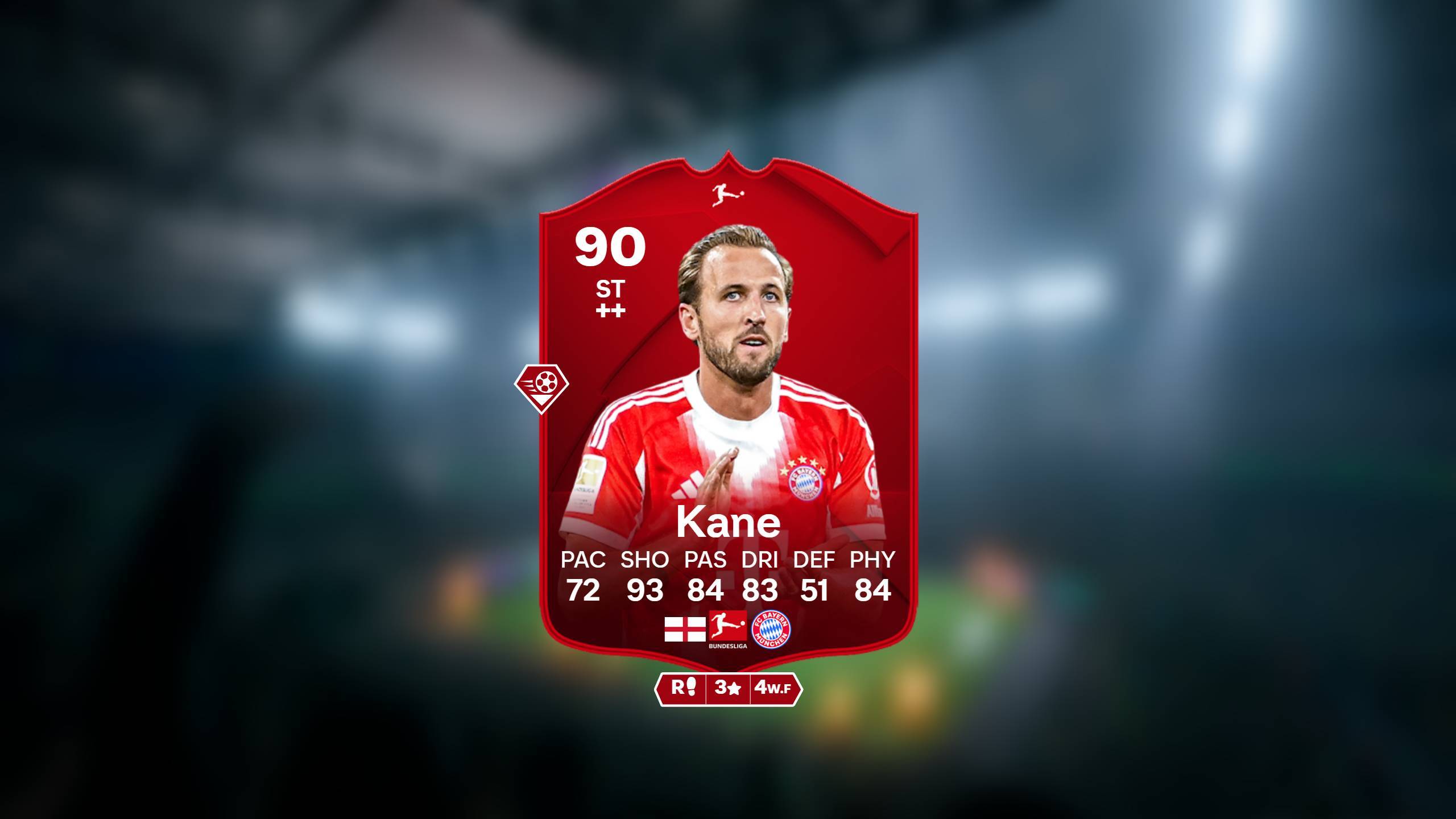 FC 26 POTM Kane SBC Cover