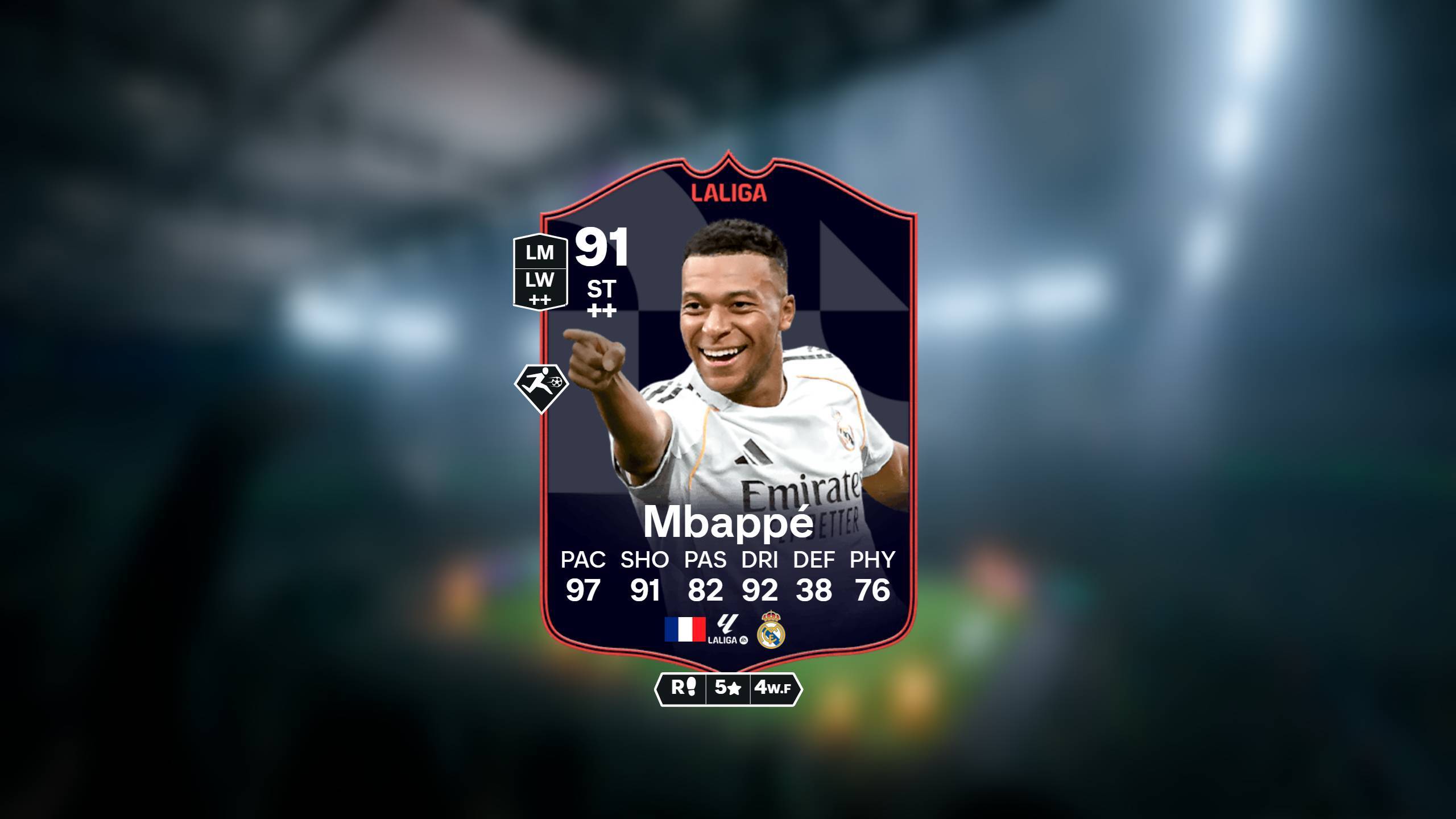 FC 26 POTM Mbappé Cover