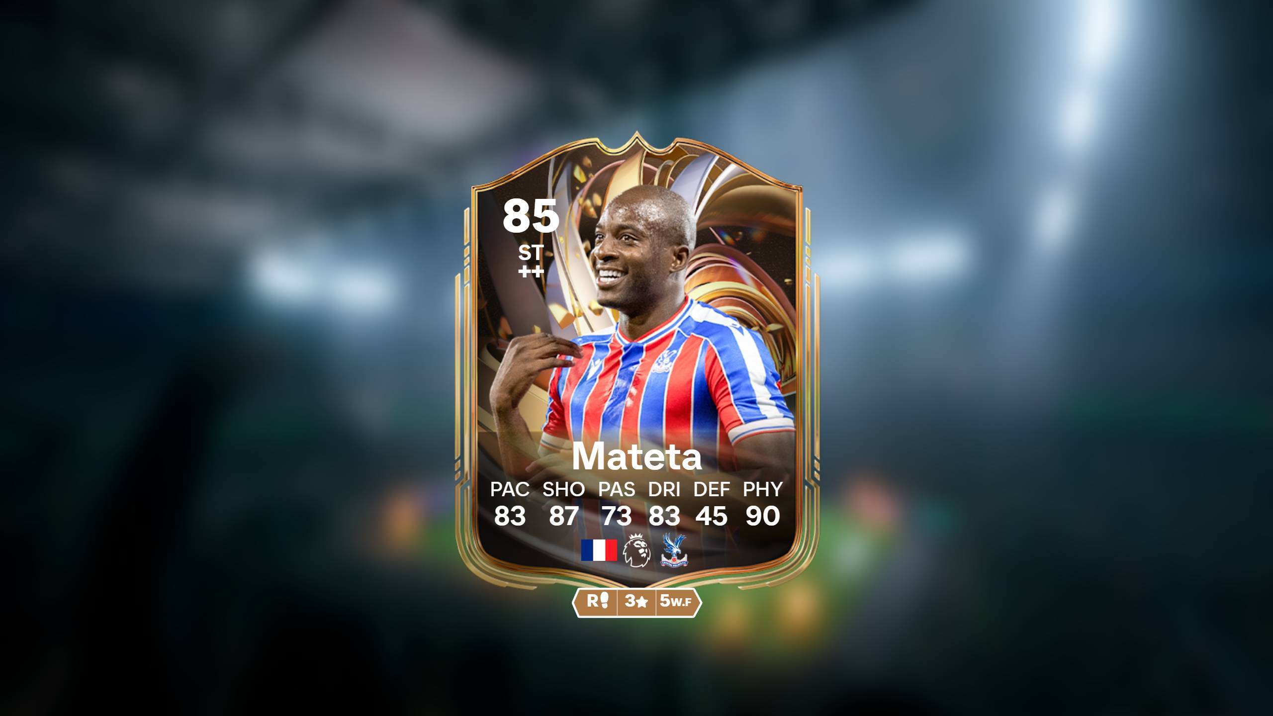 FC 26 Ratings Reload Mateta Cover