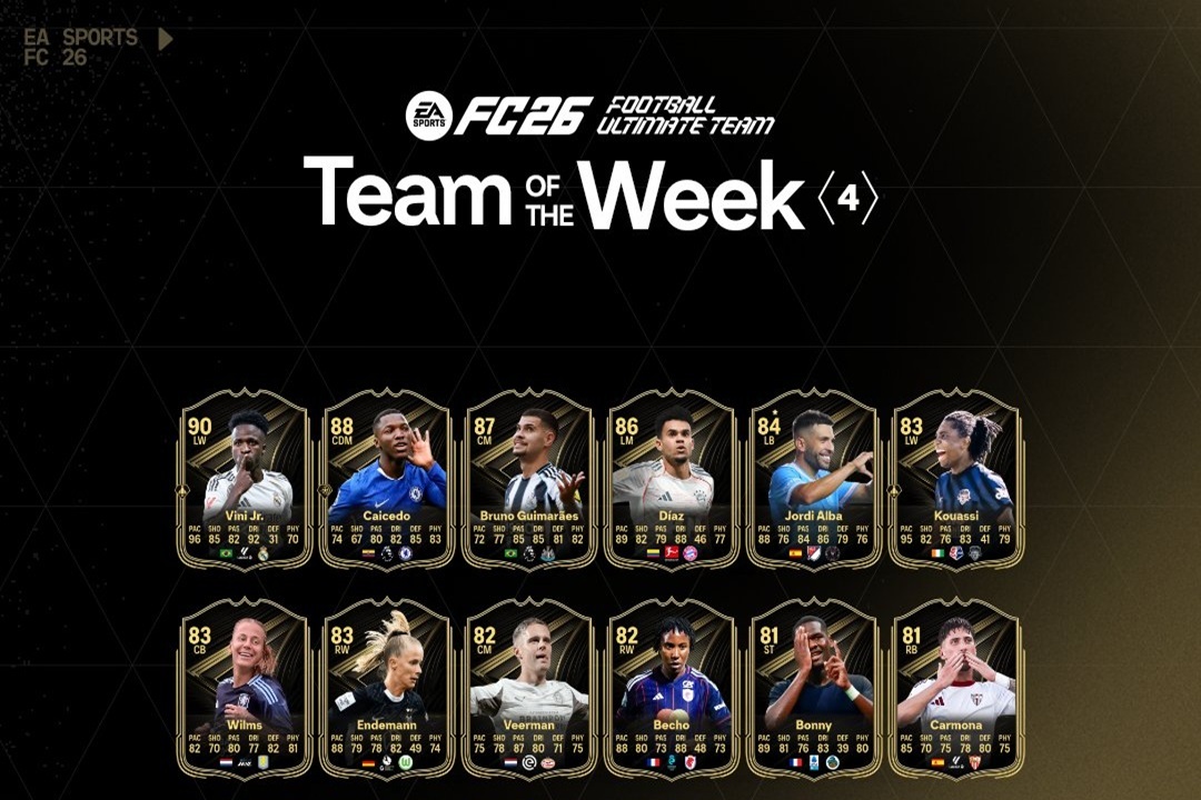 FC 26 TOTW 4 Header