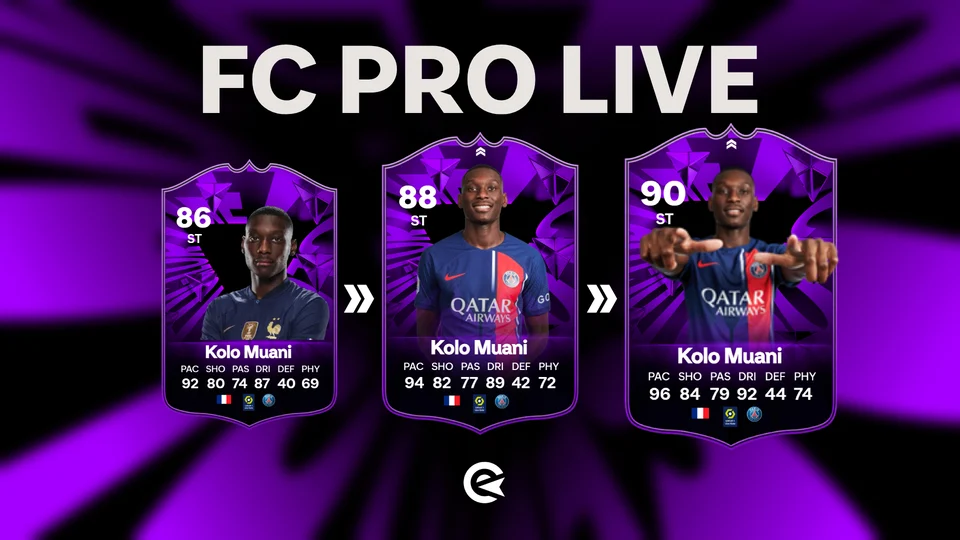 FC Pro Live Players coming soon✓ 🇫🇷 Kolo Muani 🇸🇳 Mane
