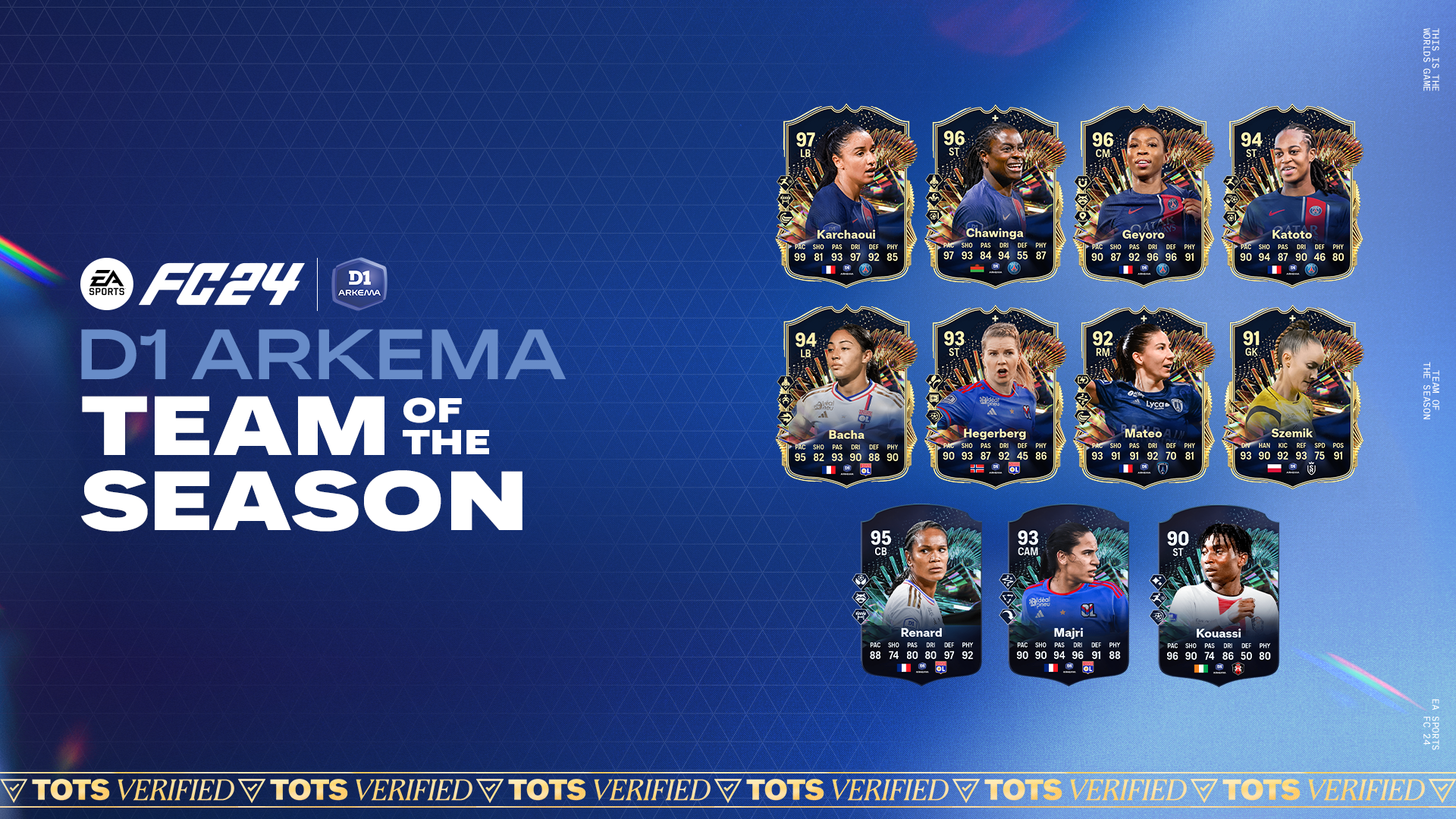 FC24 TOTS D1 A 16x9 Squad