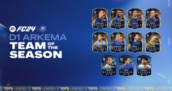 FC24 TOTS D1 A 16x9 Squad