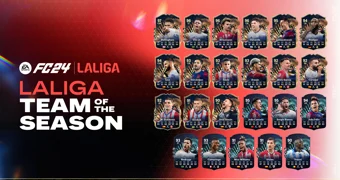FC24 TOTS La Liga Squad 16x9