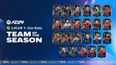 FC24 TOTS Ligue1 Squad 16x9