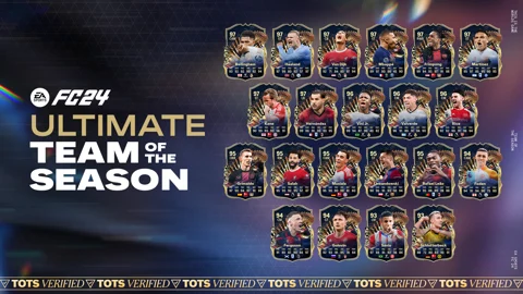 FC24 TOTS ULTIMATE MENS 16x9 Squad