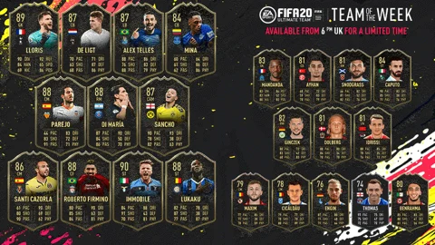 FIFA 20 TOTW 21