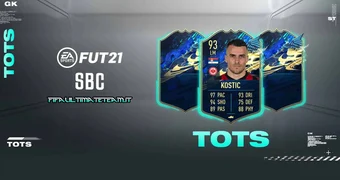 FIFA 21 Filip Kostic SBC Title