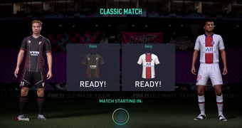 FIFA 21 Match Select