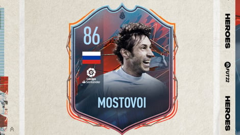 FIFA 22 FUT Heroes Alexander Wladimirowitsch Mostovoi
