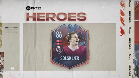 FIFA 22 FUT Heroes Ole Gunnar Solskjaer