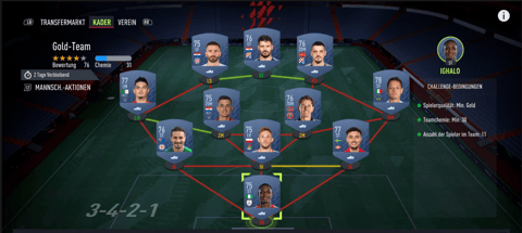 FIFA 22 Gold Team Pedro