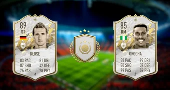 FIFA 22 Icon SBC Klose Okocha Ultimate Team FUT