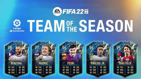 FIFA 22 La Liga TOTS Header