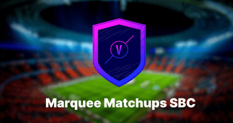 FIFA 22 Marquee Matchup SBC