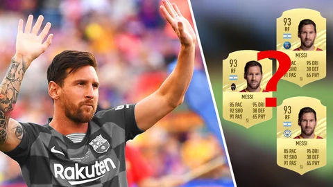 FIFA 22 Messi neuer Verein Transfer Vertrag Rating