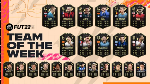 FIFA 22 TOTW 25