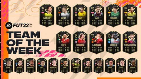 FIFA 22 TOTW 26 FUT