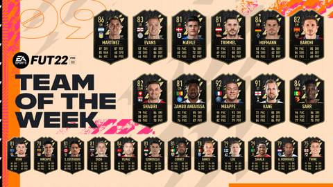 FIFA 22 TOTW 9 FUT Ultimate Team