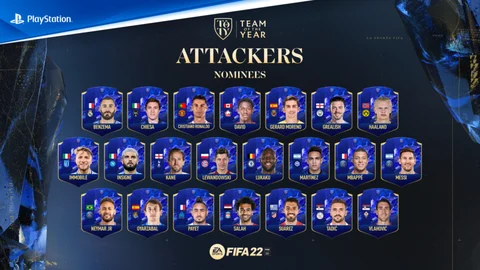 FIFA 22 TOTY Nominees Attacker Angreifer
