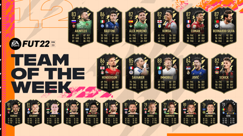 FIFA 22 Team of the Week TOTW 12