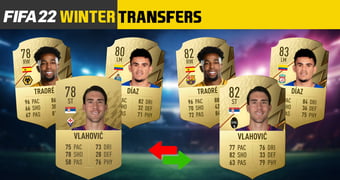 FIFA 22 Transfers Moves Wechsel Winter Update