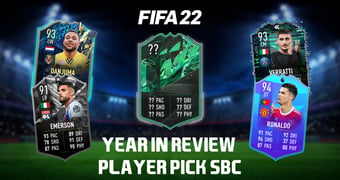 FIFA 22 Year in Review Player Pick SBC