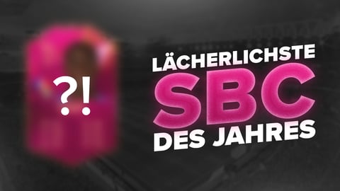 FIFA 22 lächerlichste SBC