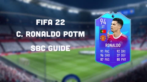 FIFA 22 ronaldo banner