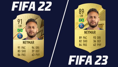 FIFA 23 Neymar Downgrade