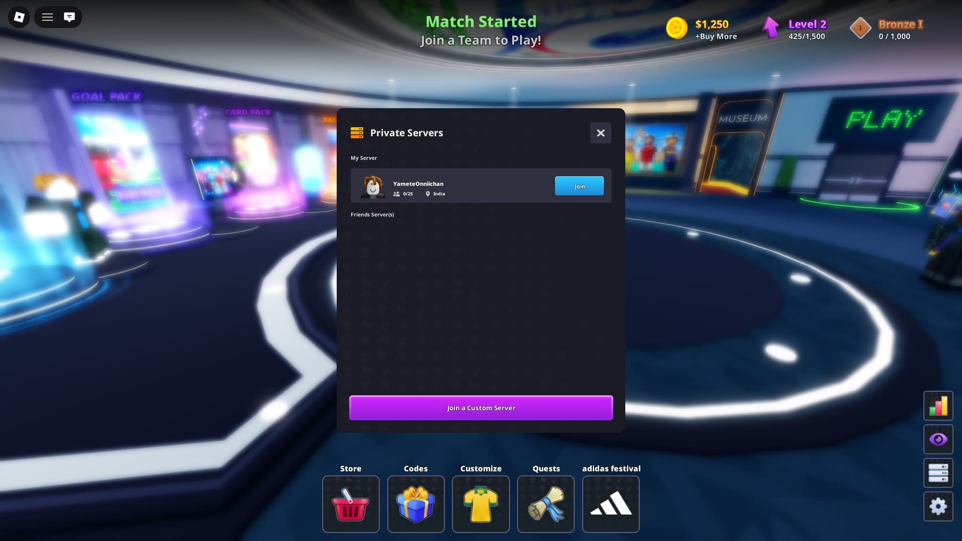 FIFA Super Soccer co op and private servers 2