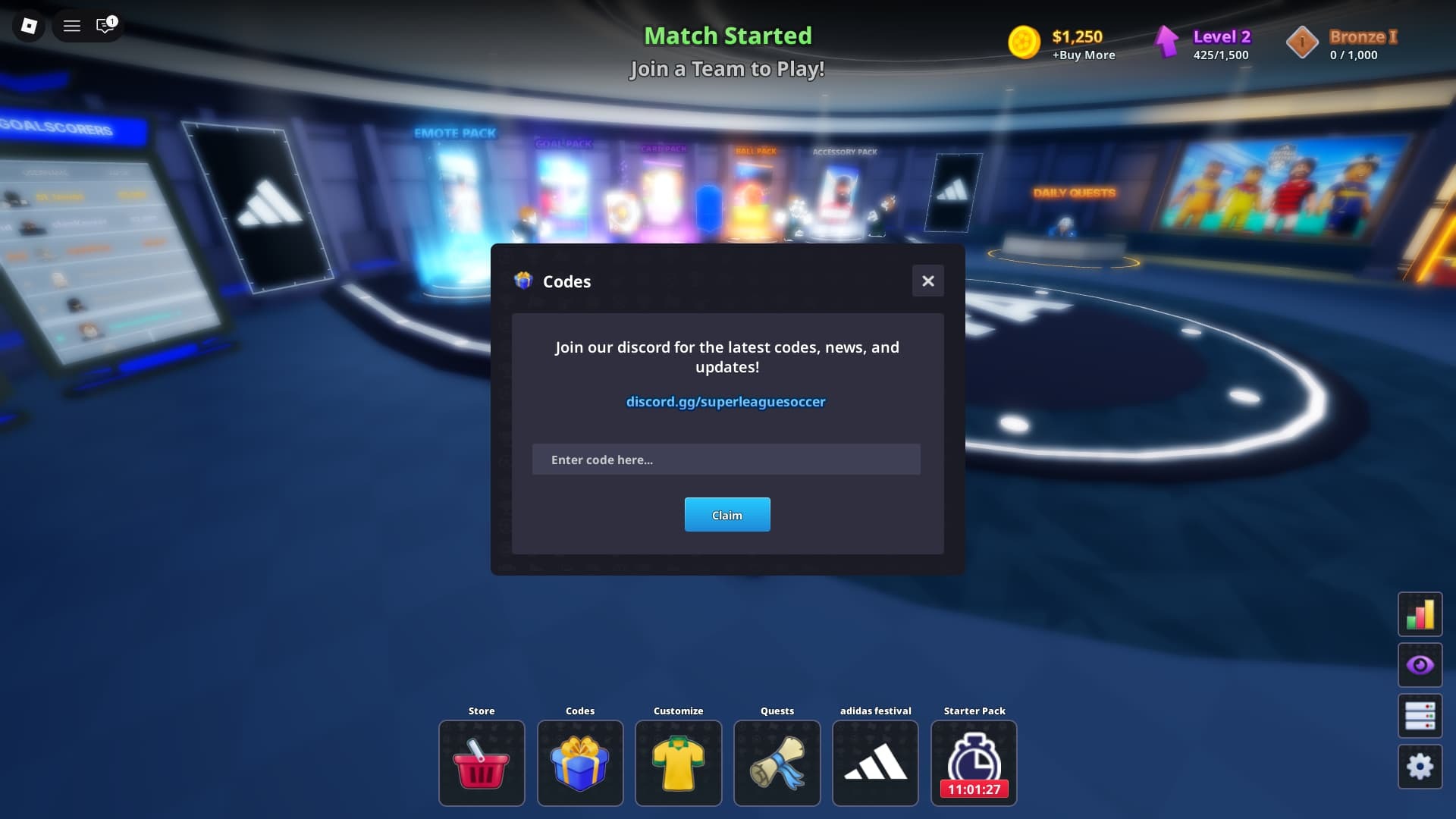 FIFA Super Soccer how to redeem codes