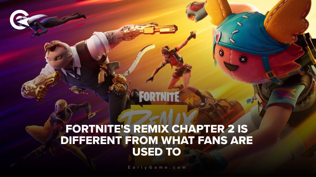 Глава 2 Remix Fortnite отличается от того, к чему привыкли фанаты