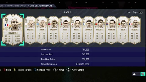 FUT 21 Icons Under 200 K