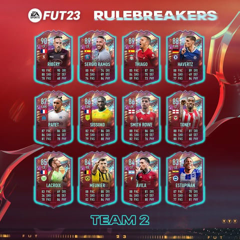 FUT 23 Rulebreakers Team 2