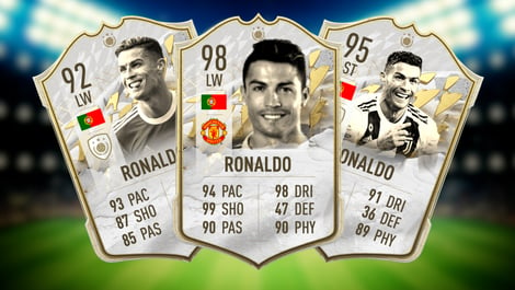 🇵🇹Cristiano Ronaldo, Soon to be a FIFA Icon🤩🌟, What would you rate his Icon  cards?🤔 Comment below!👇 #FIFA21 #Icons #FUT #Ronaldo #CR7🔥